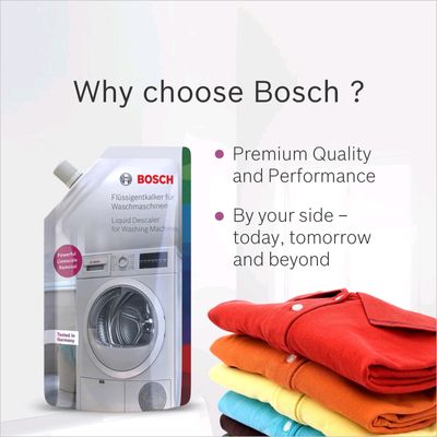 Washing Machine Bosch Liquid Descaler For Washing Machine 200ml