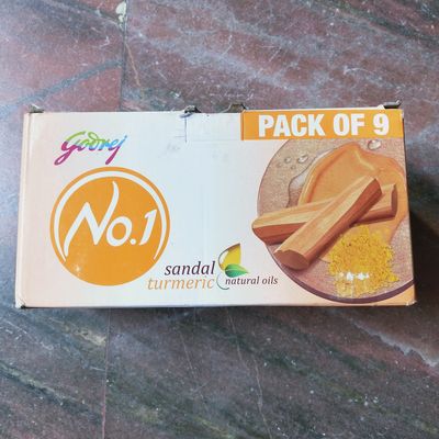 GODREJ NO-1 SANDAL & TURMERIC SOAP 4*63 Gm