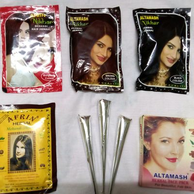 Hair Mehndi - Burgundy Color Nikhar Henna Hair Mehndi Manufacturer from  Mumbai