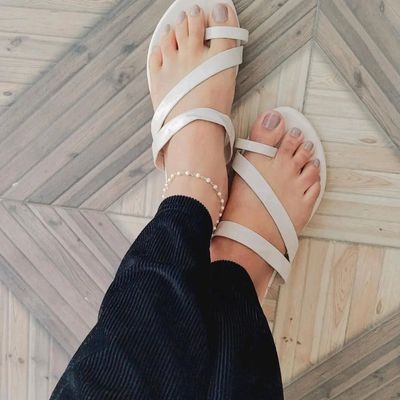 Amazon.com: Cute Sandals for Women, Womens Flats Sandals Elegant Summer  Beach Sandals Open Toe Bohemia Shoes Sandal Beige : Clothing, Shoes &  Jewelry