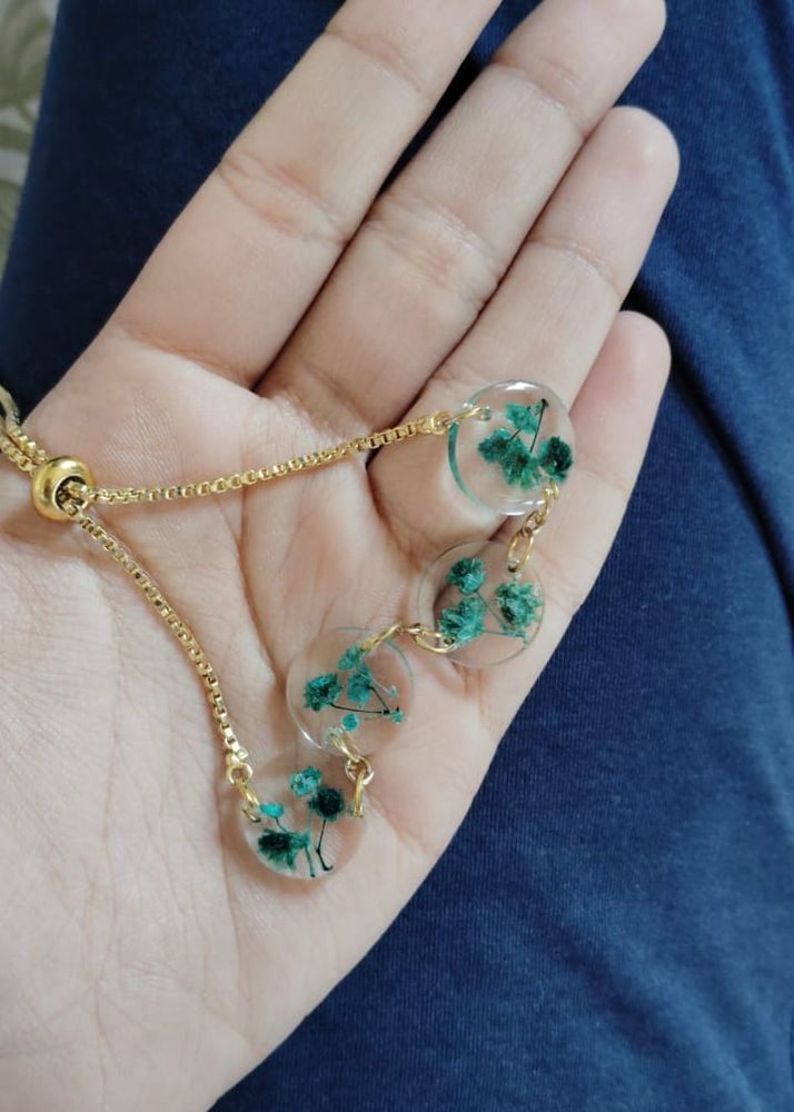 Real Flower Bracelet