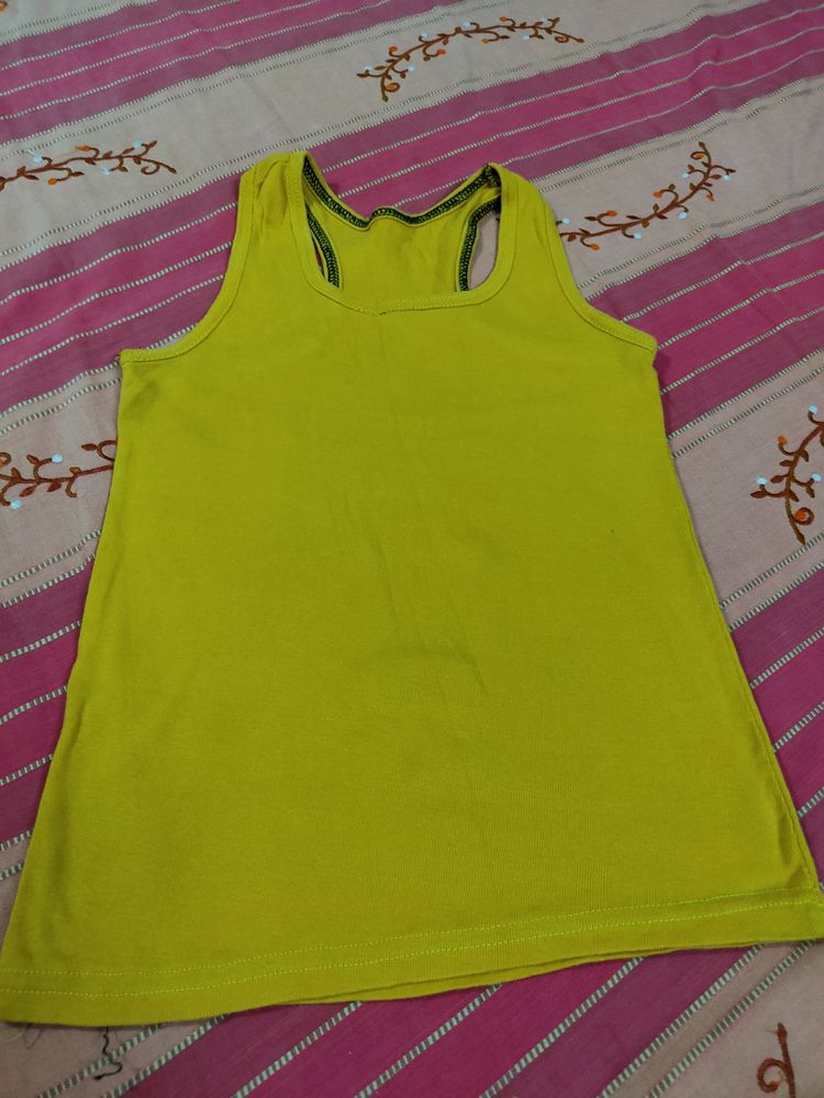 Mustard Tank Top