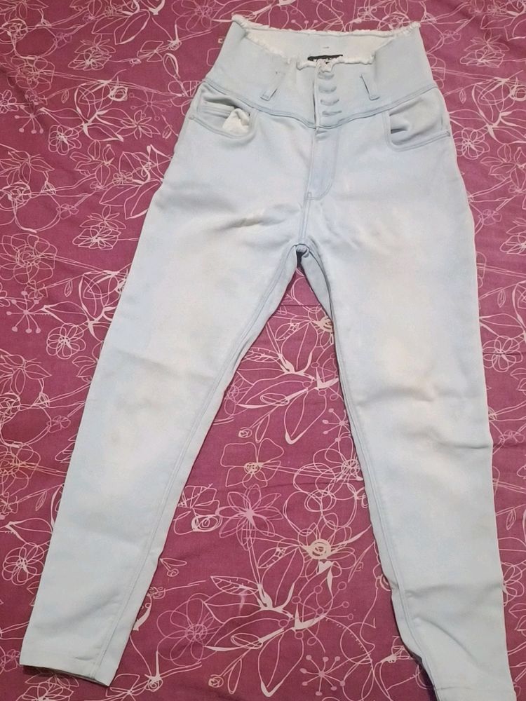 High Waist Skinny Fit Jeans