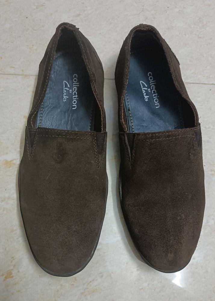 Clarks Suede Leather Casual Shoes Unisex