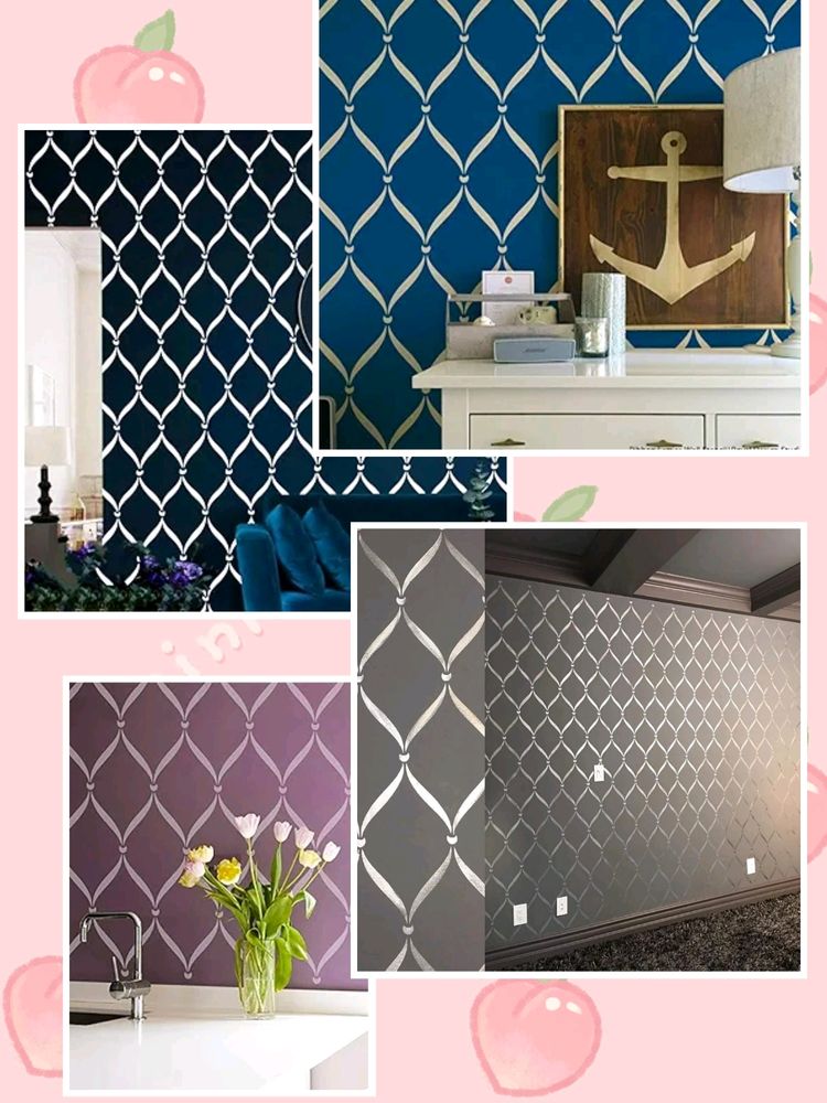 Fashion .trending Wall Stencils🔥🔥