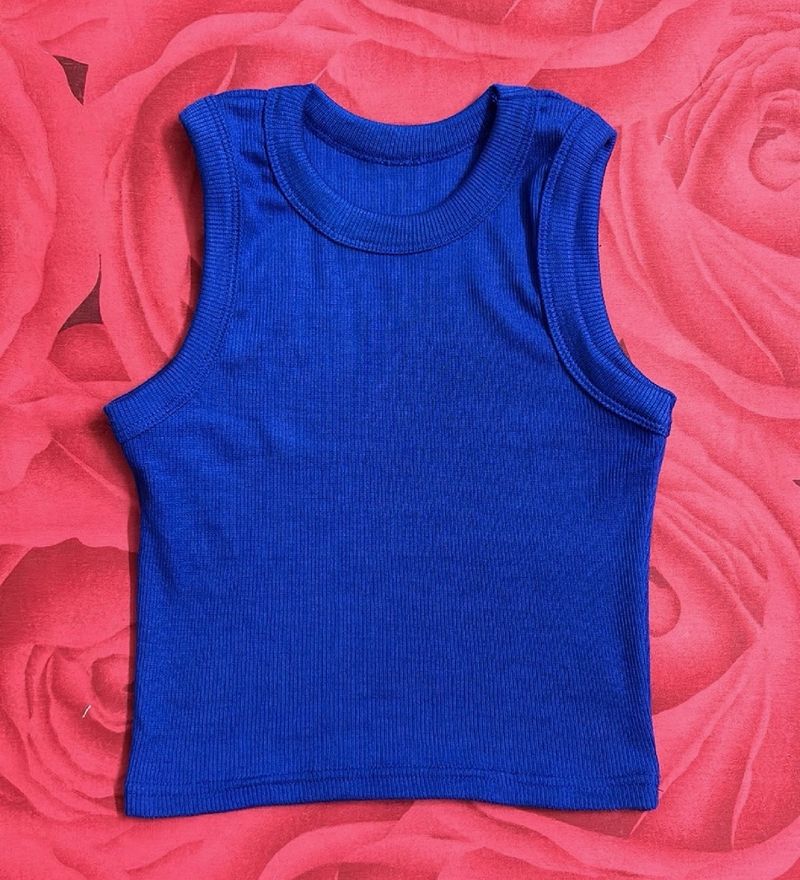 Indigo Blue Tank Top