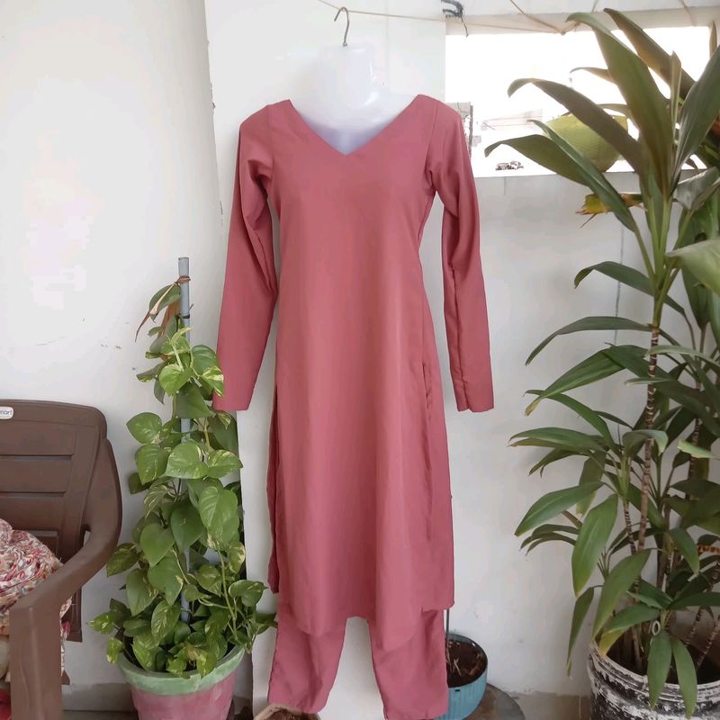 Pink Kurta Set