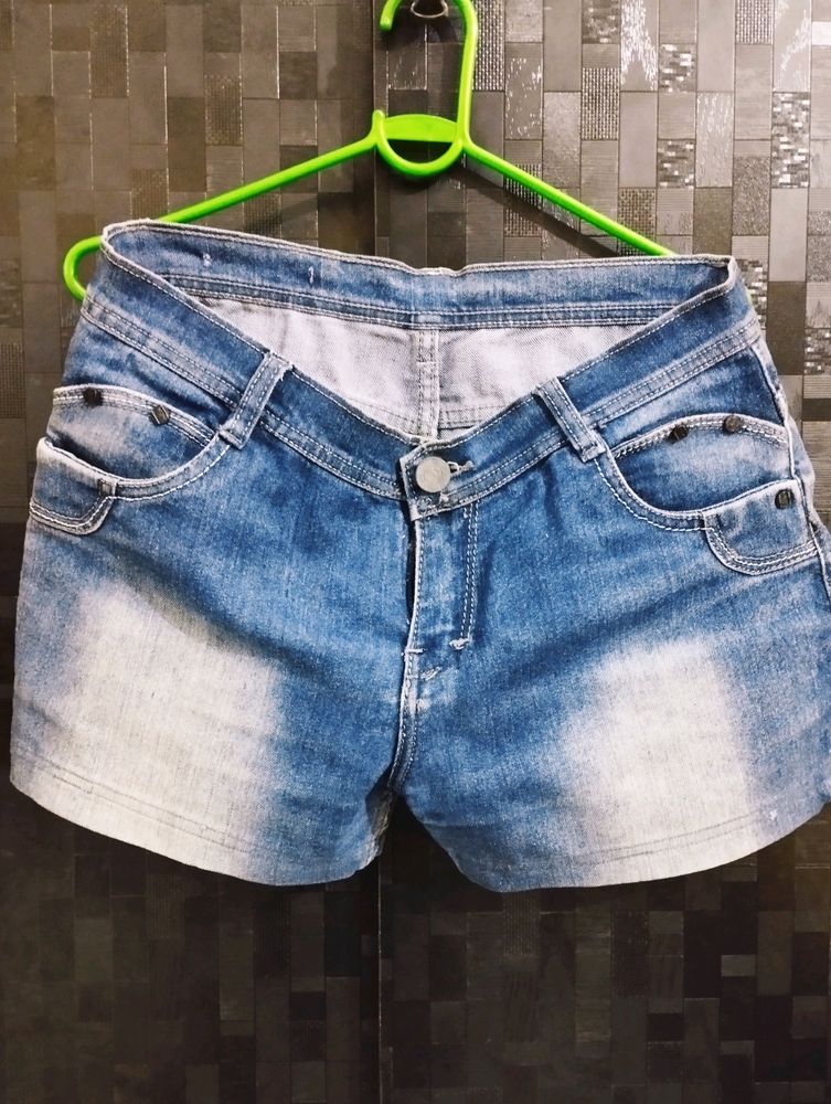 Girls Shorts - Denim