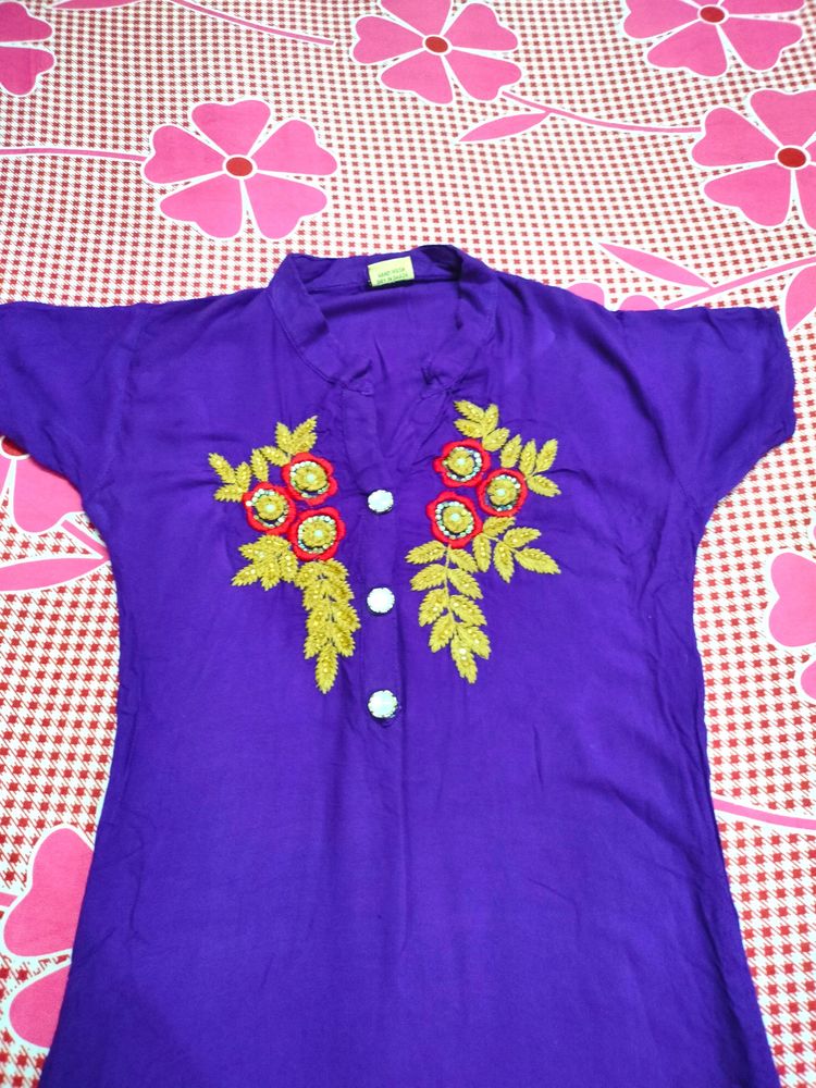 Purple Kurti