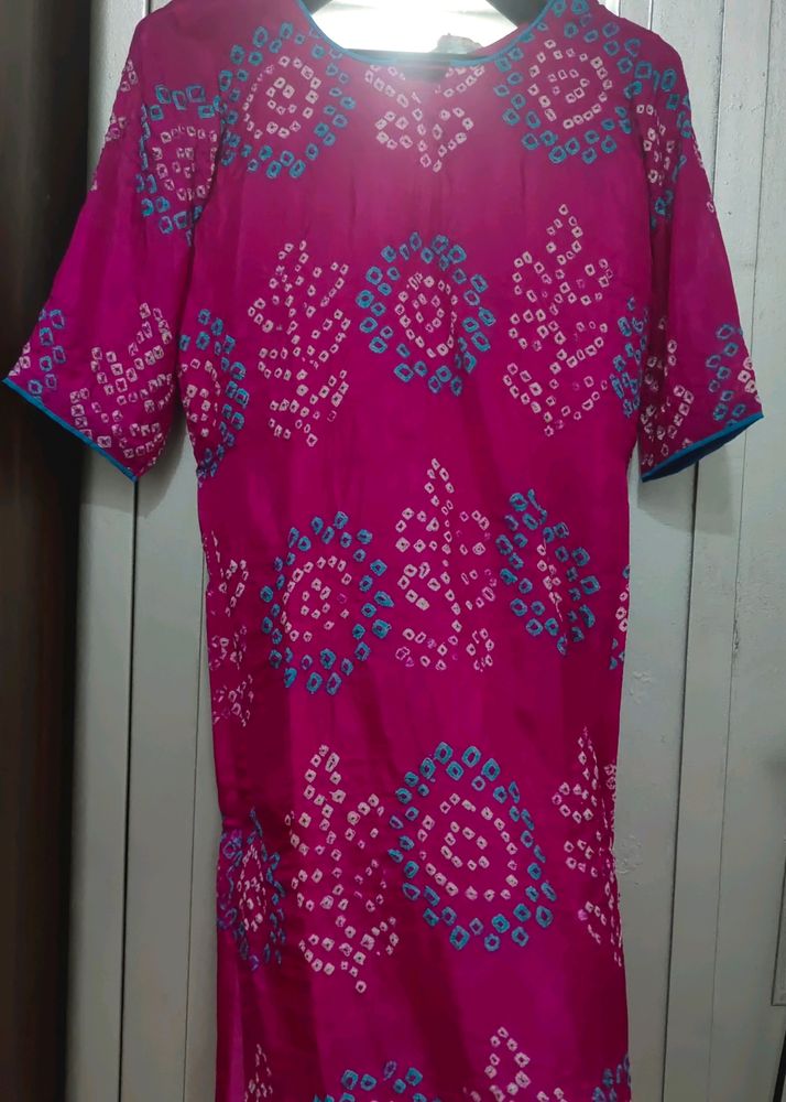 Bandhej Kurta