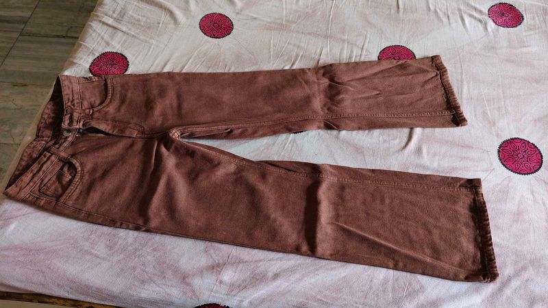 Brown Colour Jeans