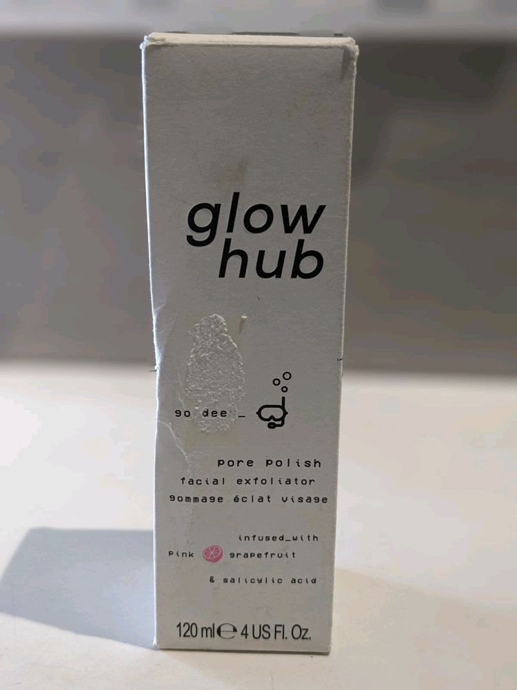 Glow Hub |Pore Polish Facial Exfoliator (120ml)