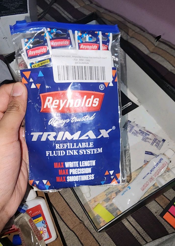 Trimax Refills Blue And Black