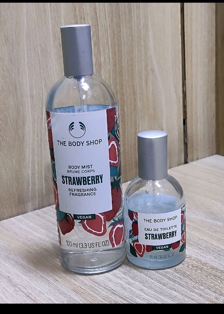 The Body Shop Strawberry Mist & EDT Combo