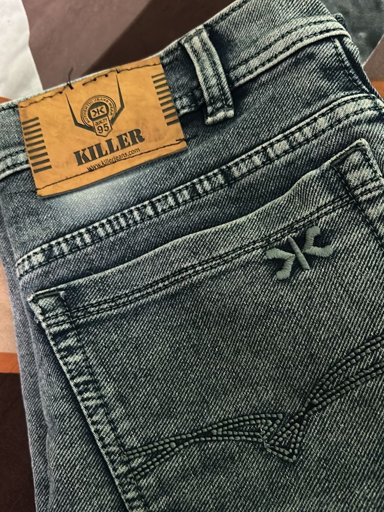 Killer Grey Straight Fit Jeans