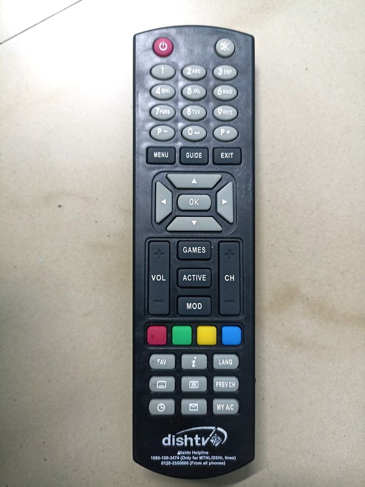 Dish Tv Remote