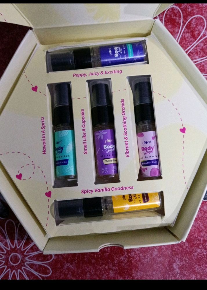 Plum 5 Mini Perfume Discovery Set