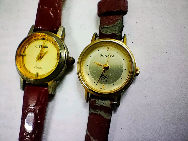 Sonata & Citizen Old Watches!