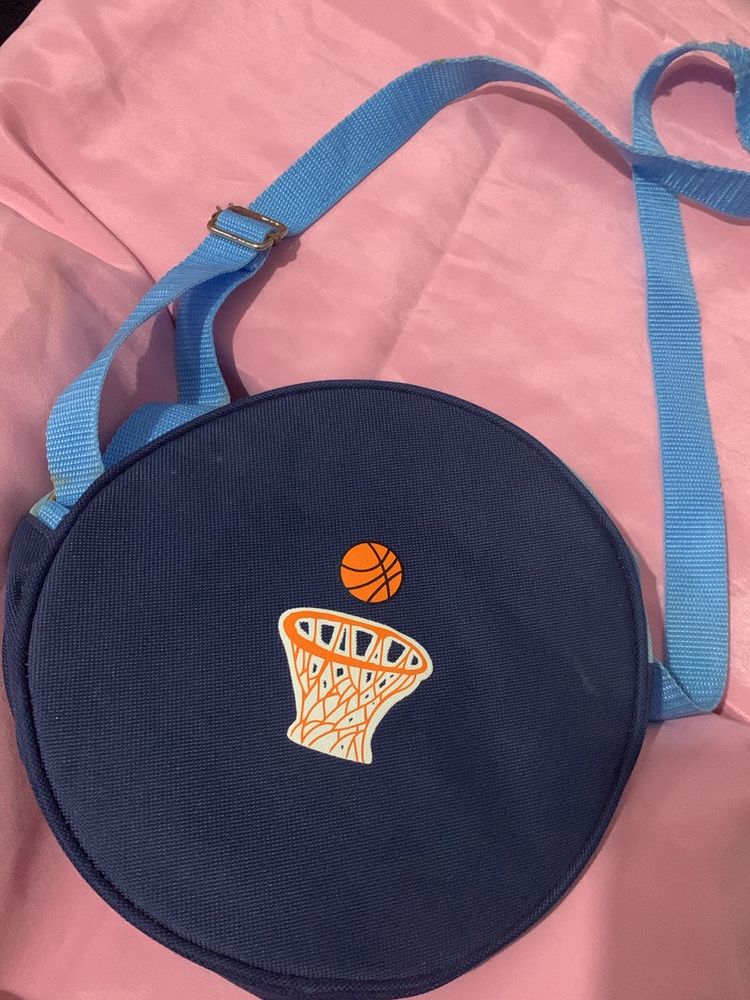 Blue Ball Sling Bag