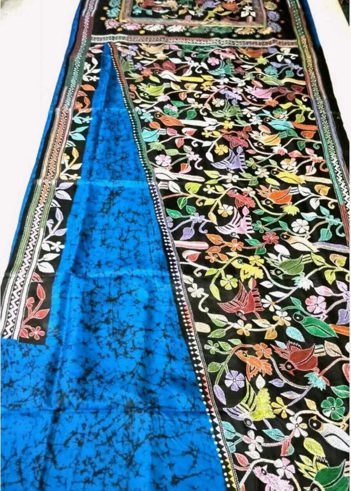 Exclusive Kanthstitch Saree