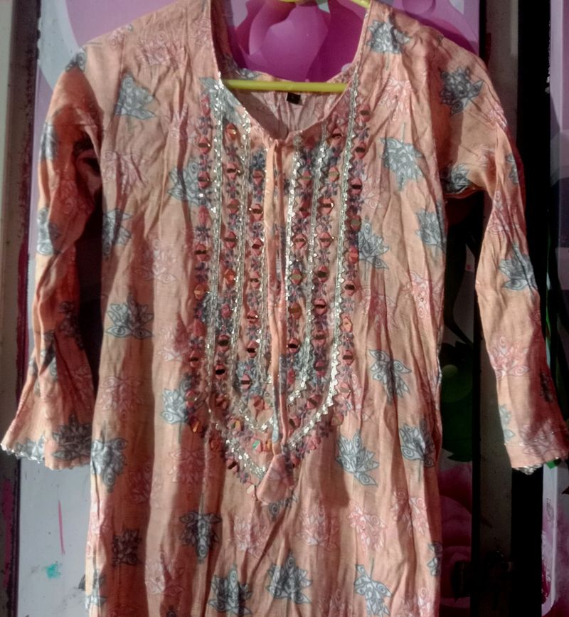 Pure Cotton Kurti🛍️🌿