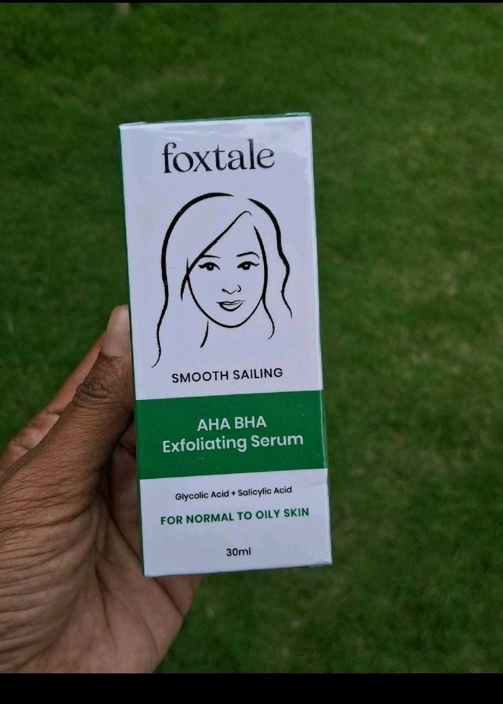 Foxtale Aha Bha Exfoliating Serum