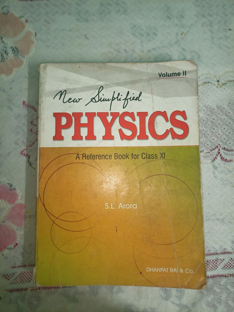 SL Arora Physics (Vol II) Guide for Class 11th