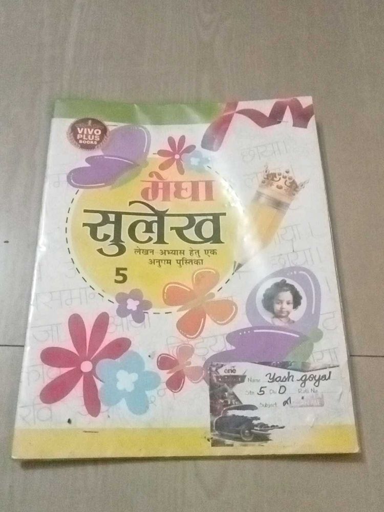 Combo Of English & Hindi Writing Book