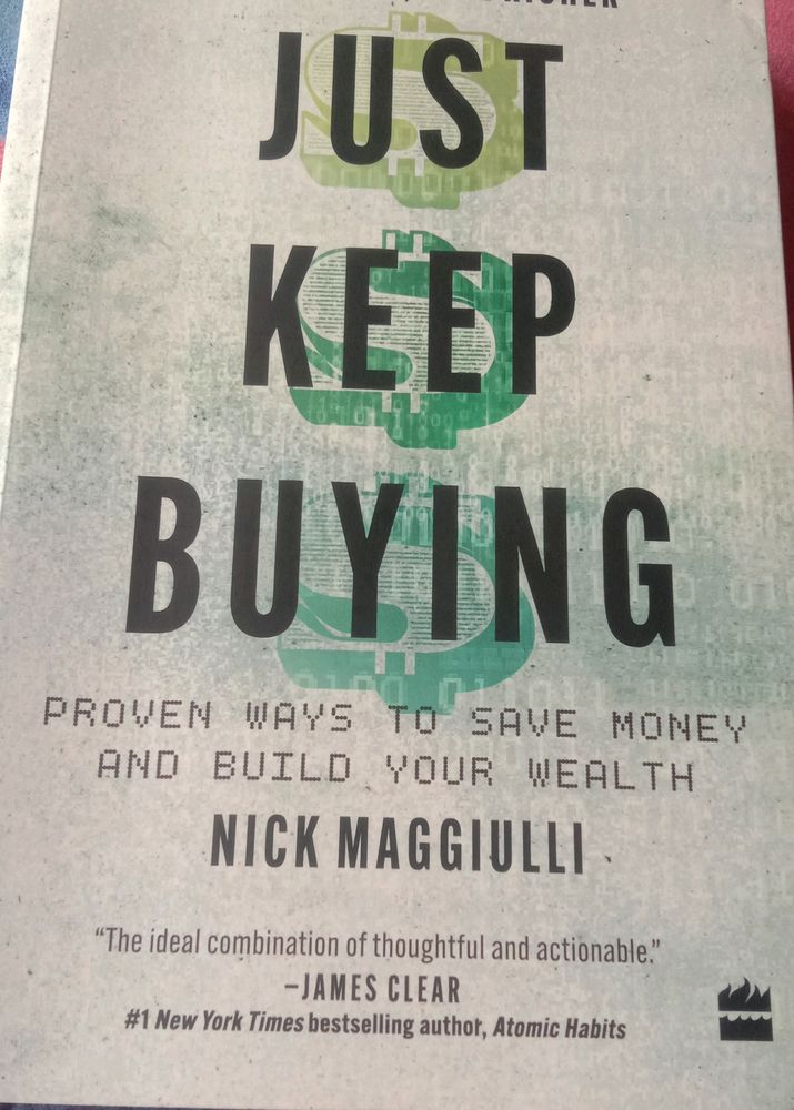 BOOK "JUST KEEP BUYING."