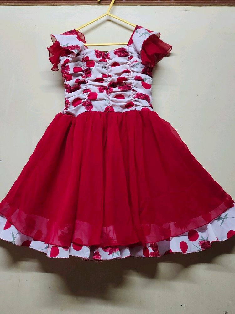 Girls Formal Umbrella Dress