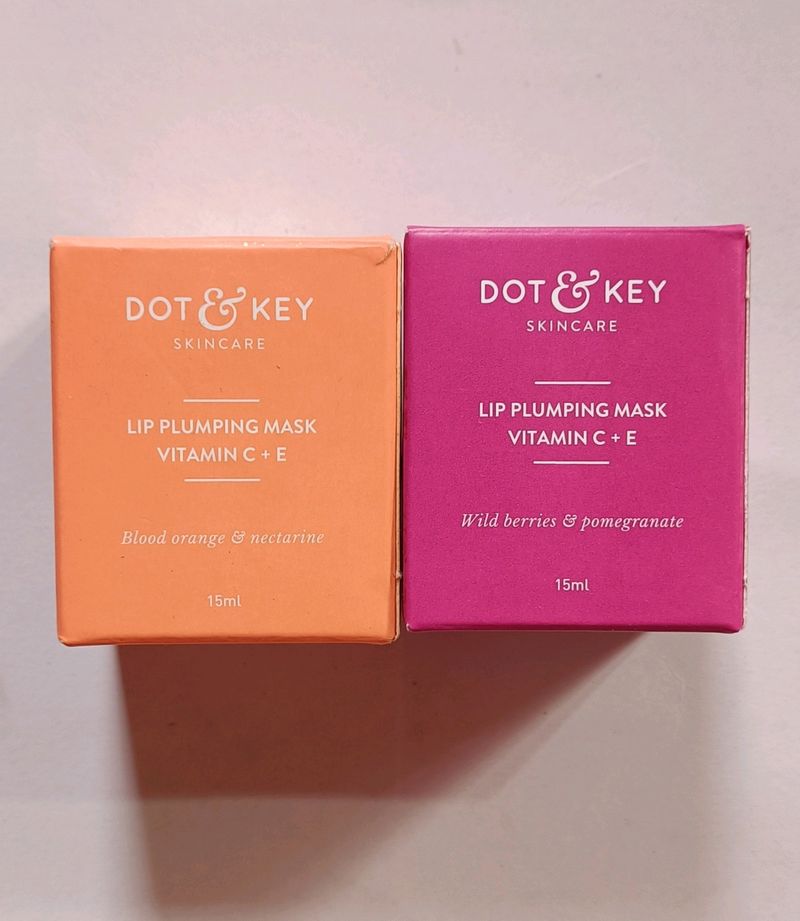 Dot & Key Lip Plumping Mask Combo