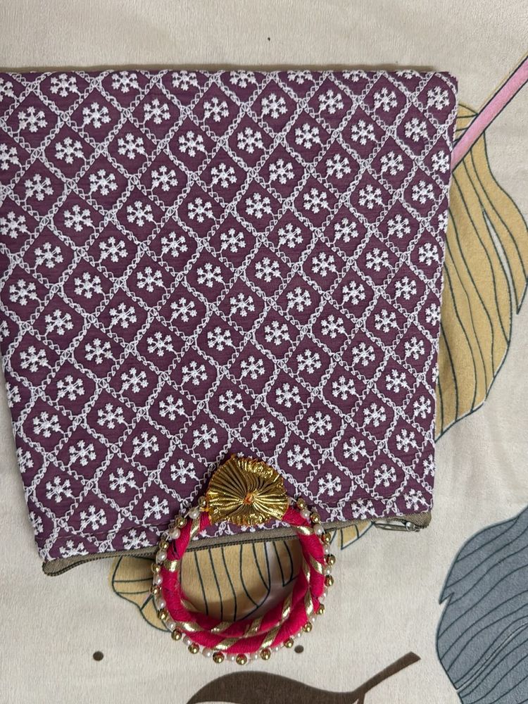 Traditional Purple Bag