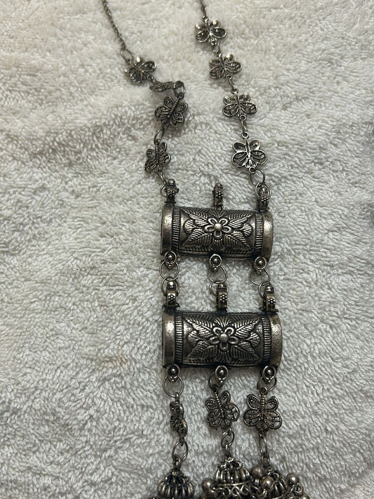 Oxidised Neck Piece