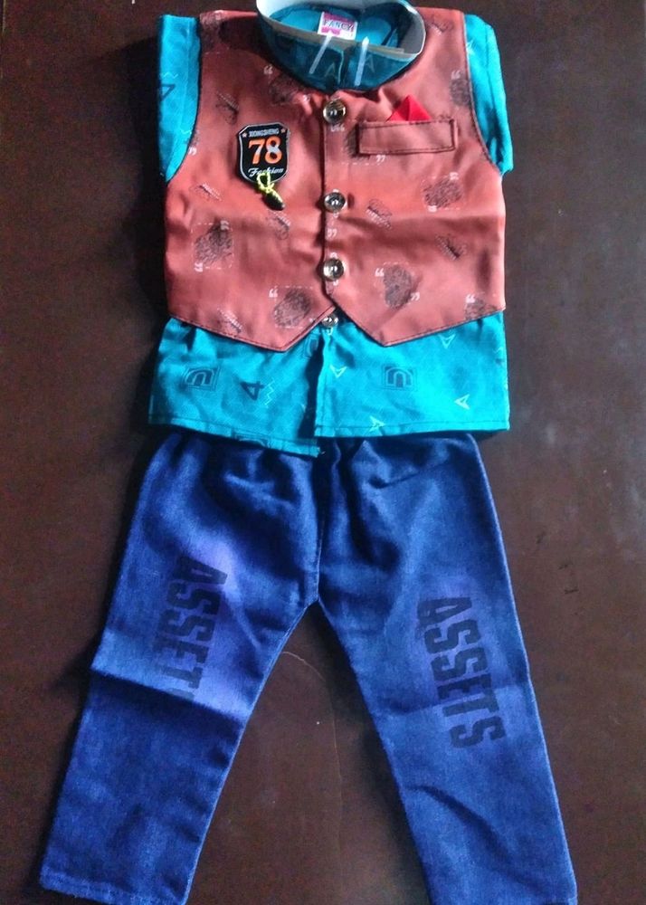 Shirt With Pant For Kids 6 To 15 Month