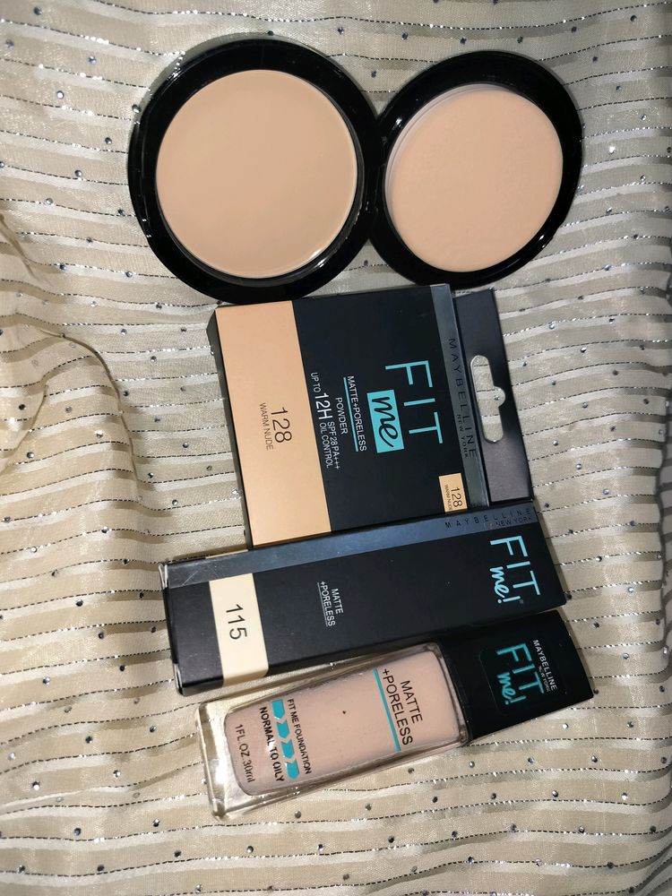 Maybelline Foundation And Compact