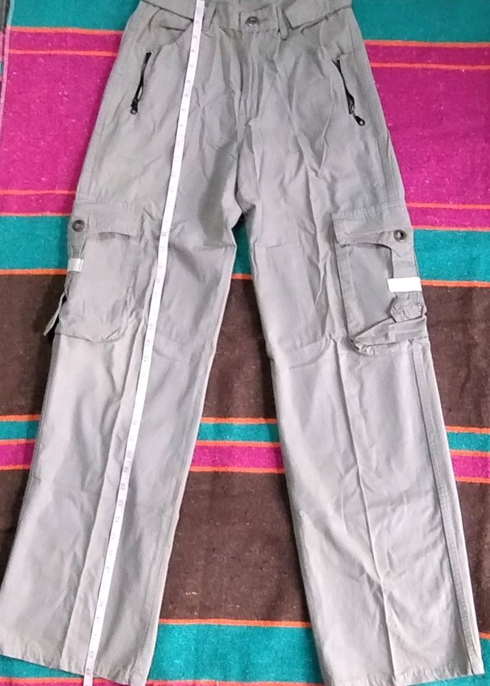 Grey Cargo Pant from Gear Brand