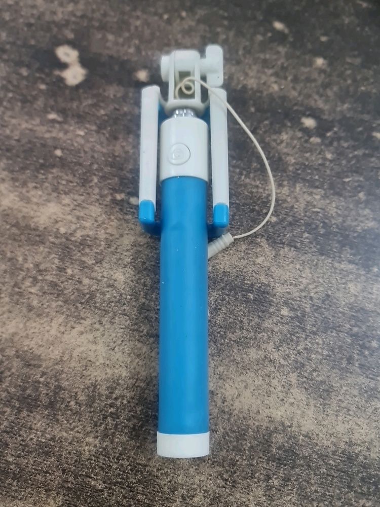 Selfie Stick 🤳 Blue And White Colour