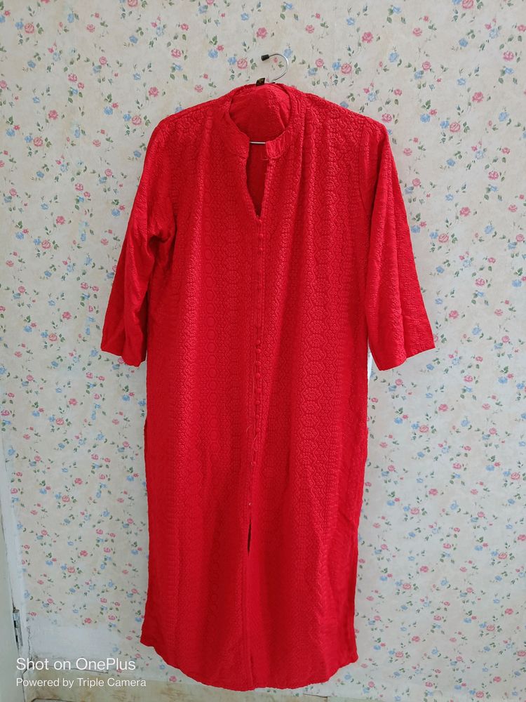 Beautiful Red Kurta