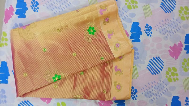 Dual Shade Saree