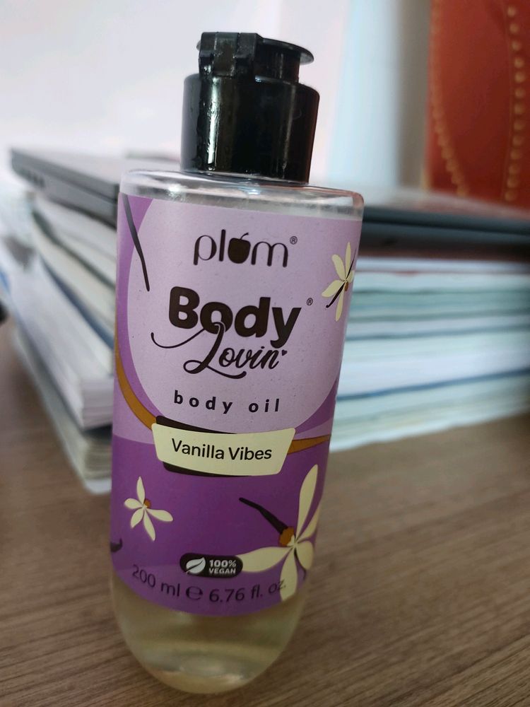 Plum Vanilla Vibes Body Oil