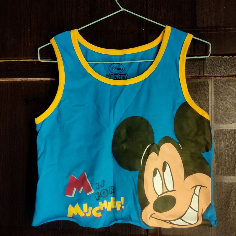 Mickey Mouse Crop Top