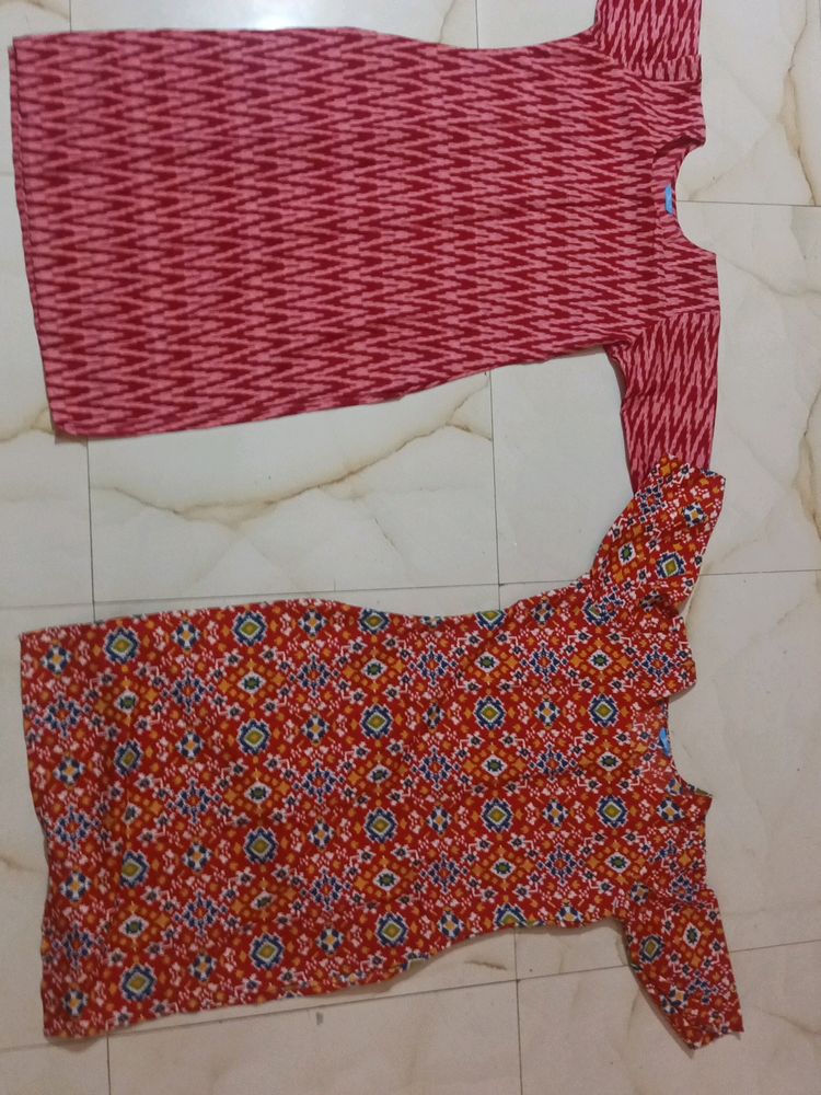 Pack Of 2 Kurtas Size *XL*