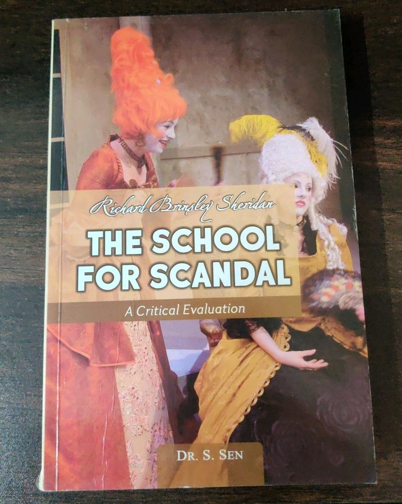 The School For Scandal By Dr. S. Sen