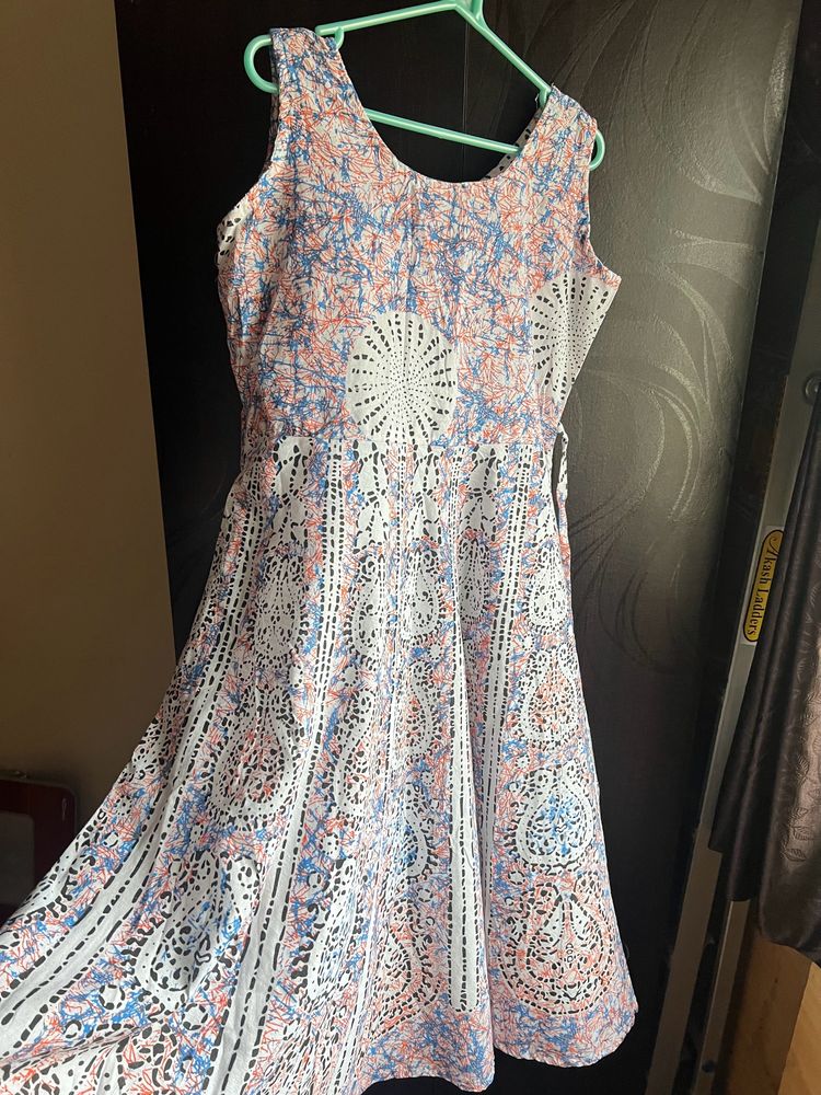 Rajasthani Print Midi Dress