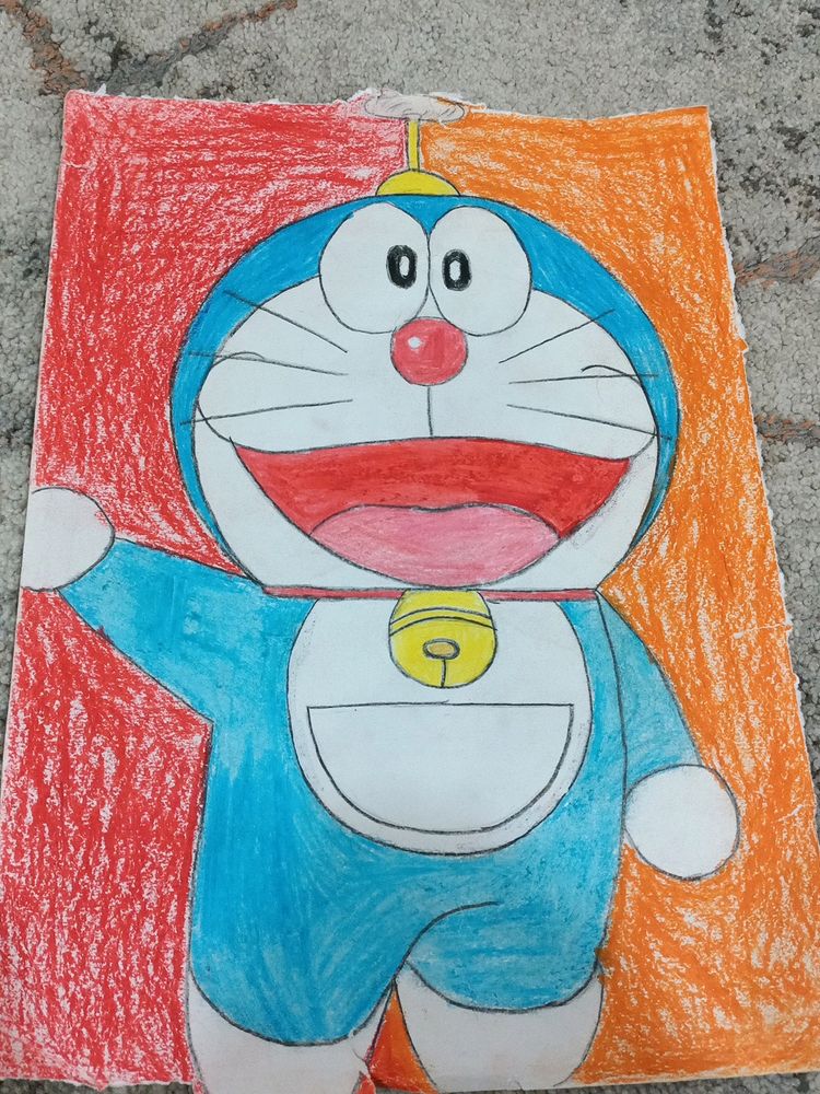 Doraemon Artwork 🎨 Handmade