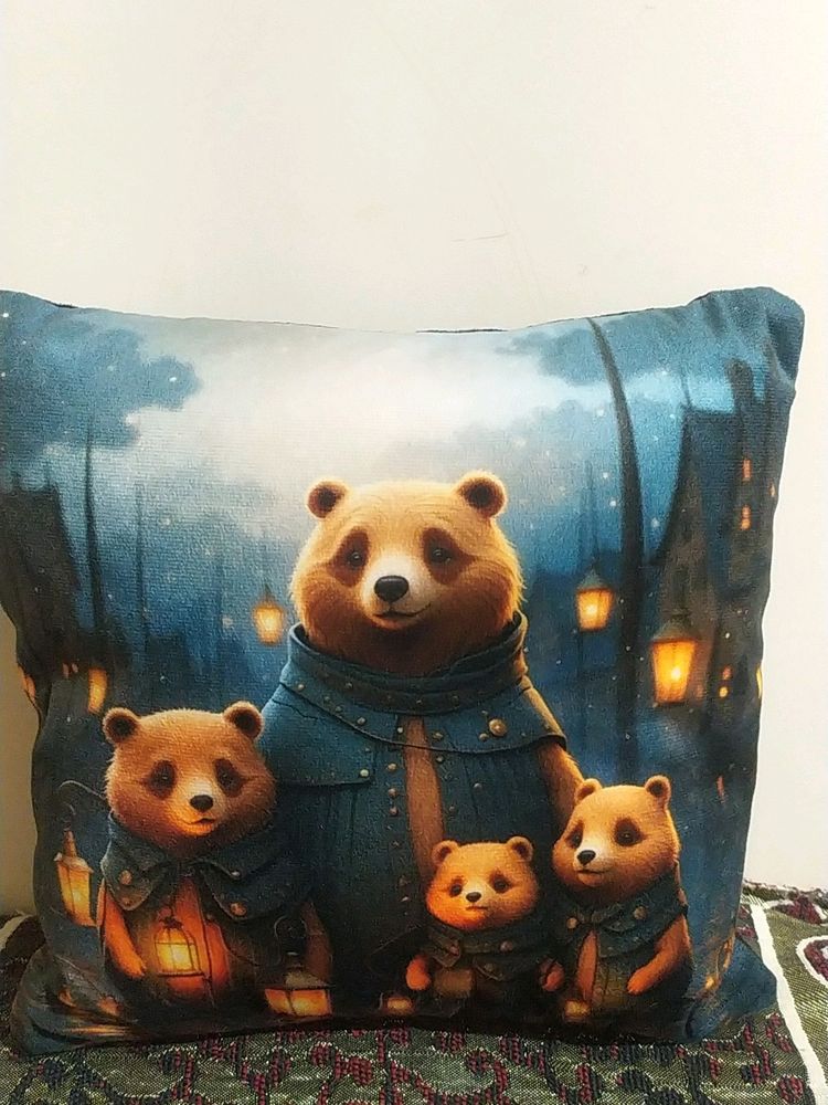 Pillow With Beautiful Cover