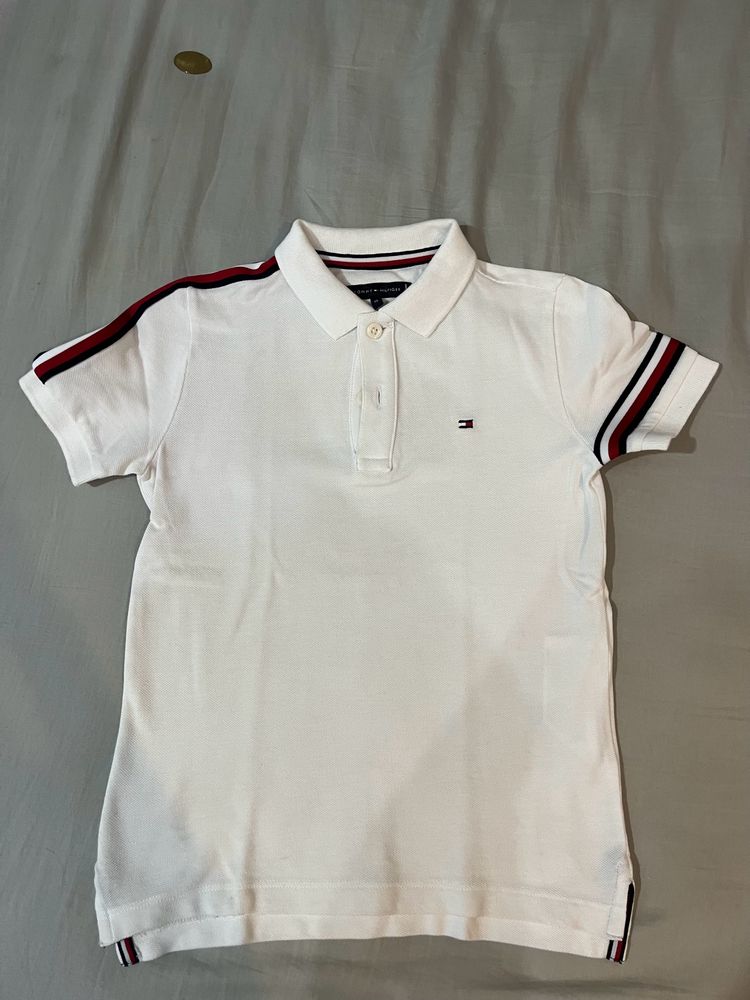 Tommy Hilfiger Boys Polo Neck T-shirt