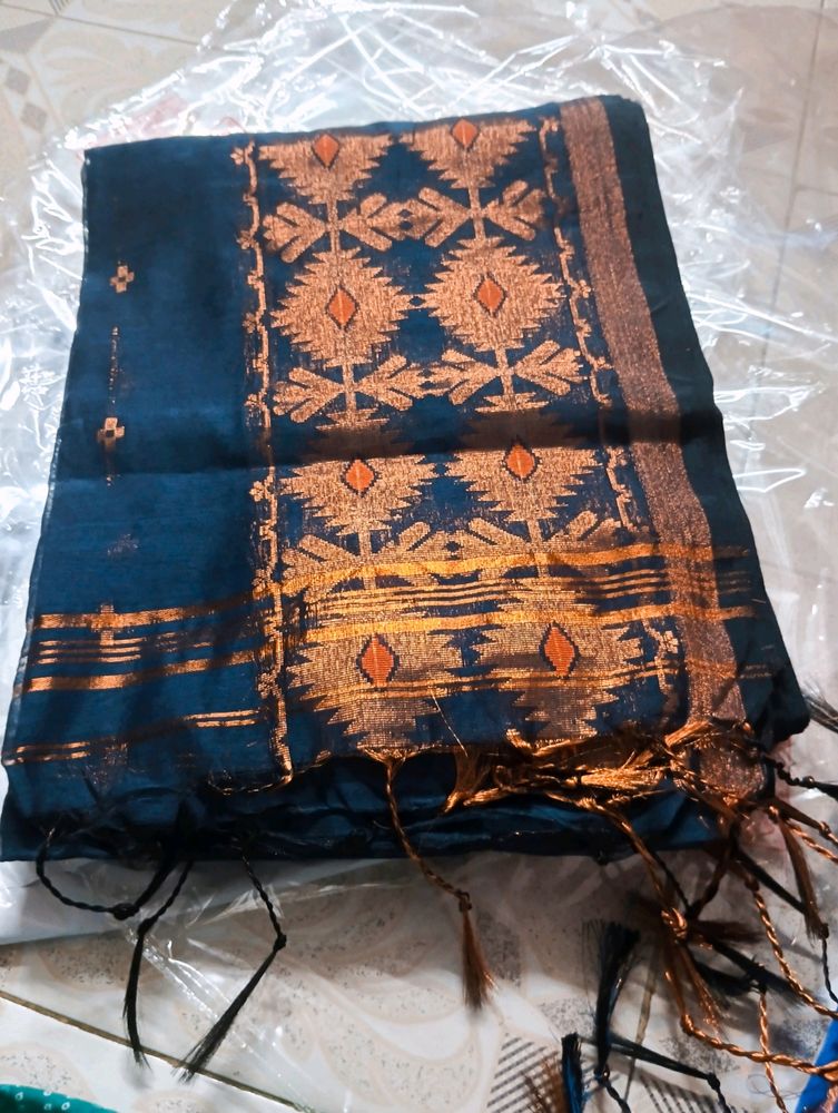 New Chanderi Silk Cotton saree