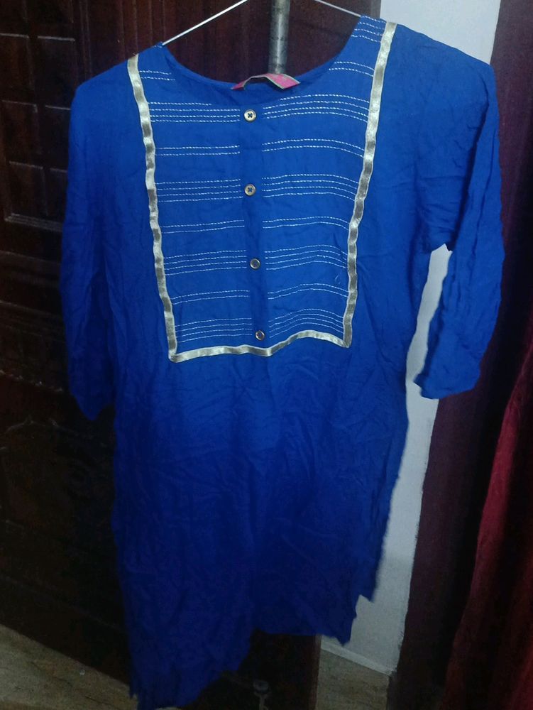 Royal blue Kurti 💙