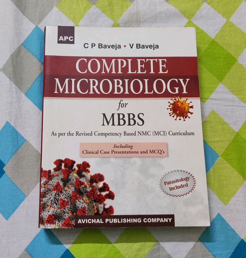 Microbiology Book - CP Baveja